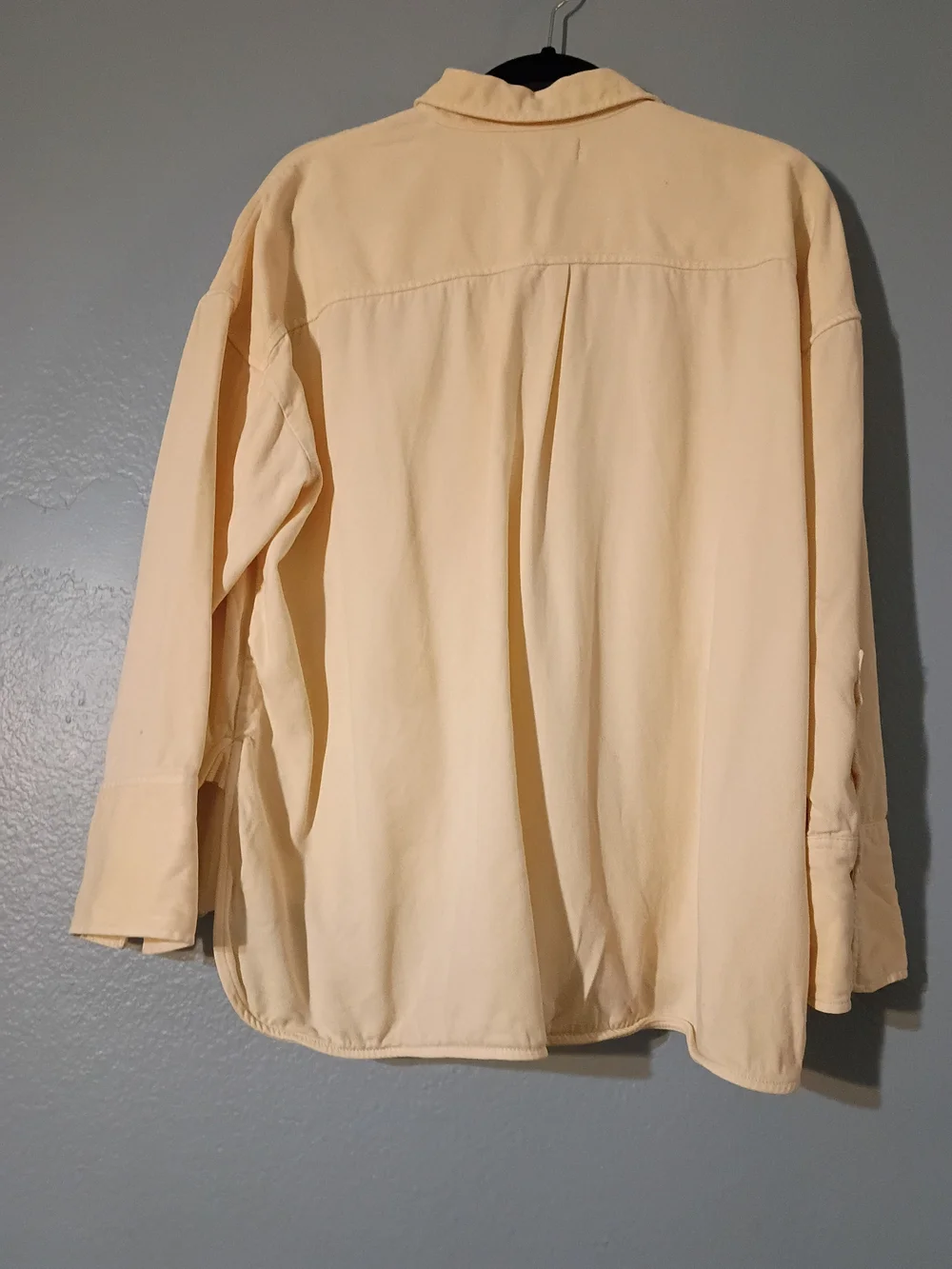 Everlane Relaxed Button-Down Shirt in Soft Cream